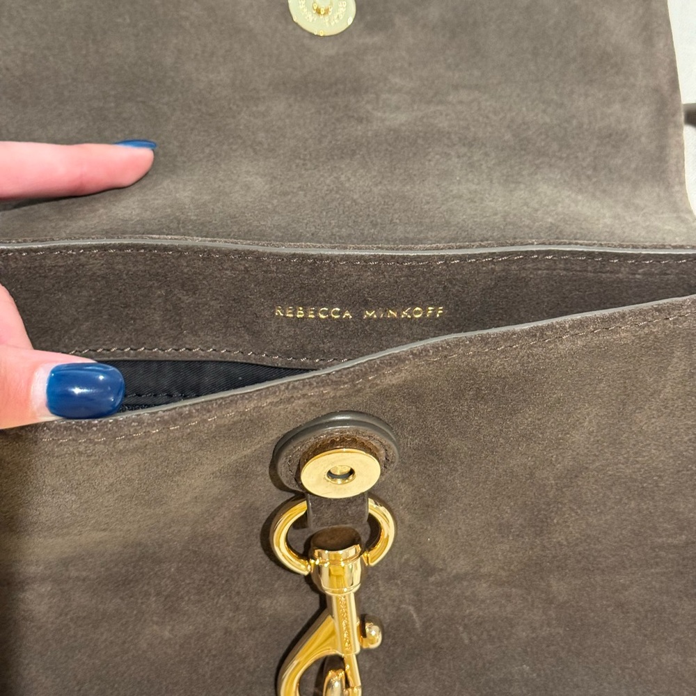 Rebecca Minkoff Suede Shoulder Bag - Picture 5 of 5